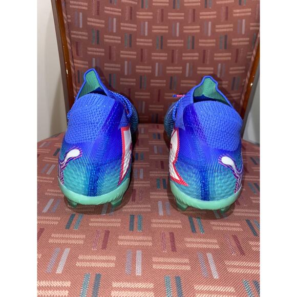 New Puma Men’s Size 8 FUTURE 7 ULTIMATE FG/AG Cleats Blue 107916-01 - Picture 4 of 6